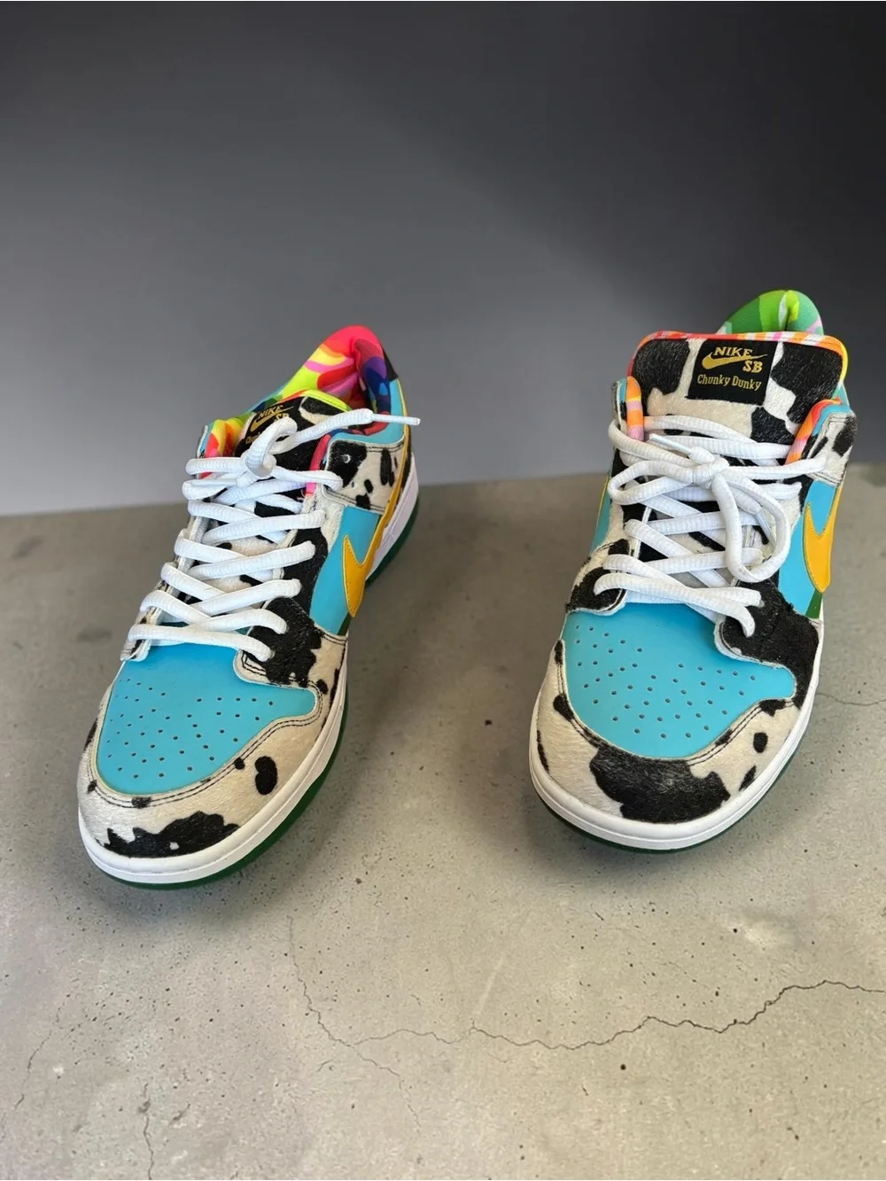 Nike SB Dunk Low Chunky Dunky collaboration Ben & Jerry's Men’s 13.5 New No Box - Picture 3 of 12